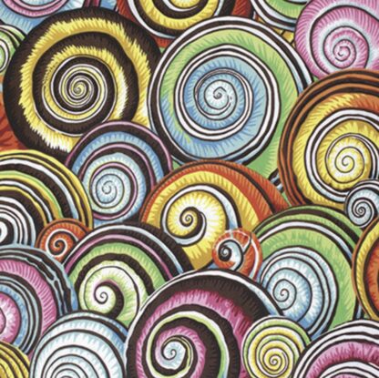 Kaffe Fassett Collective - Spiral Shells - Multi - Free Spirit Fabrics