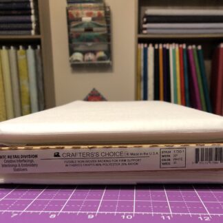 Crafters Choice - Fusible Interfacing - Non-Woven - Medium Weight - 20" wide - White