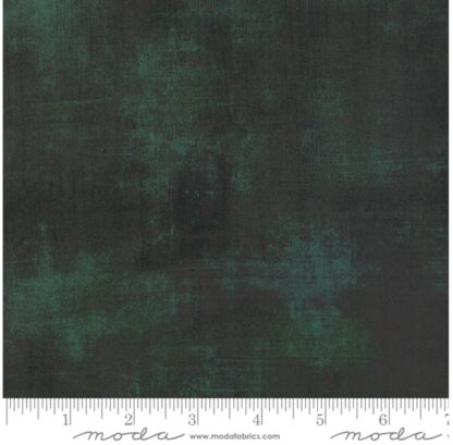 BasicGrey - Grunge Basics - Christmas Green - Moda Fabrics