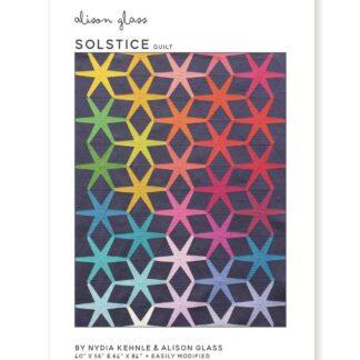 Solstice Quilt Pattern - Printed Copy - Alison Glass & Nydia Kehnle