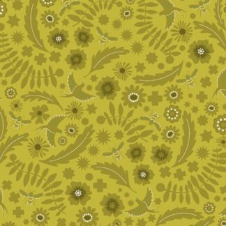 Sun Print 2022 - Alison Glass - Meadow - Chartreuse - Andover Fabrics