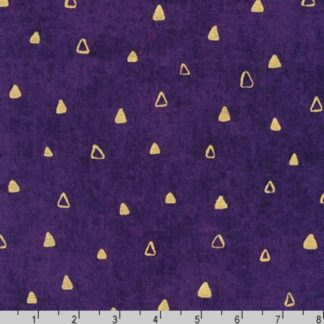 Gustav Klimt - Purple - Golden Triangles - Robert Kaufman