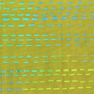 Handcrafted Batiks - Stitched - Running Stitch - Olive - Alison Glass