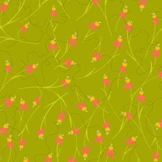 Wildflowers - Coneflower - Lichen - Alison Glass