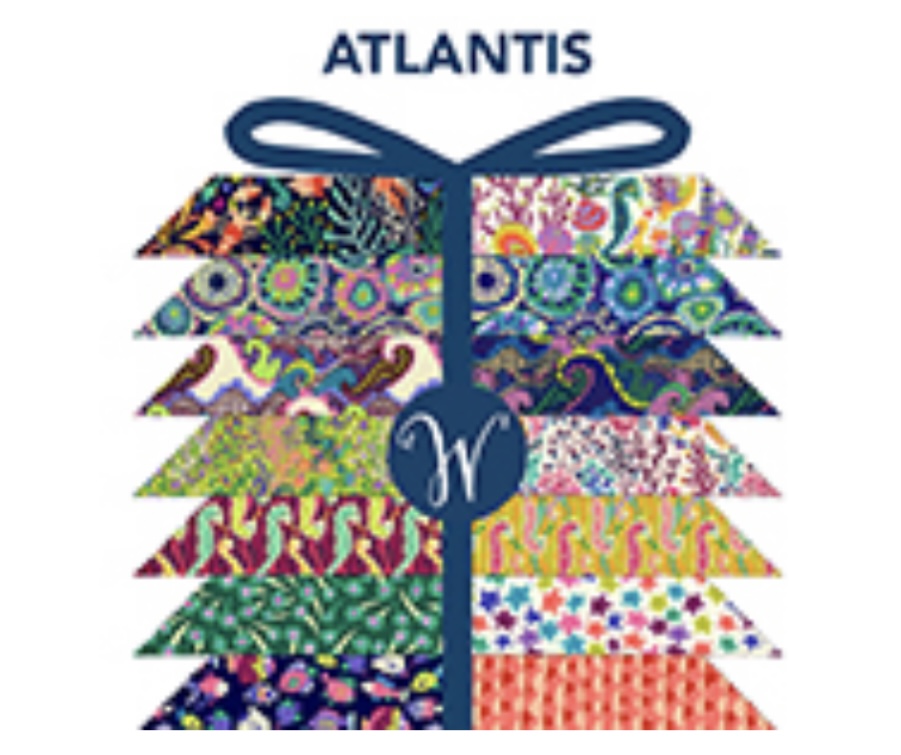 Atlantis – Fat Quarter – 30 Pieces – Sally Kelly – Jubilee Quilt Company