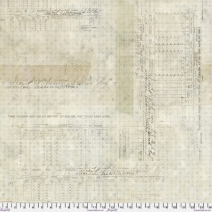 Time Return - Neutral - 108 Inch Wide Backing - SOLD BY THE HALF YARD - Tim Holtz