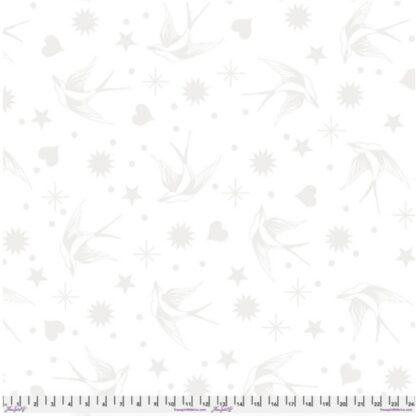 Fairy Flakes XL - SnowFall - 108" Wide Backing Priced by the Half Yard - Tula Pink