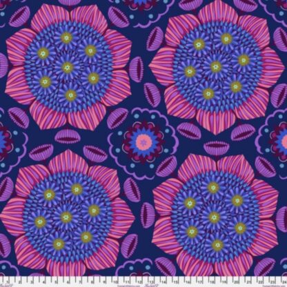Brave - Surprise - 108 Inch Wide - PRICED BY THE HALF YARD - Navy - Anna Maria Horner
