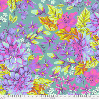 Untamed - Hello Dahlia WIDE - PRICED BY THE HALF YARD - Cosmic - Tula Pink